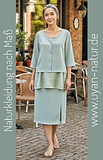  Video Bluse 3/4 Arm aus Bouretteseide 