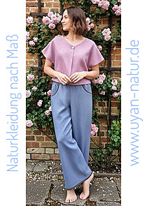  Video Bluse aus Bouretteseide 