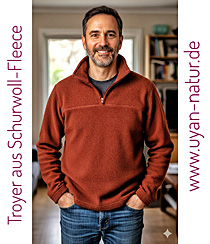  Video Unisex Toyer aus Schurwollfleece